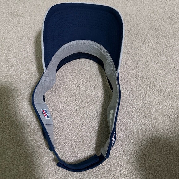 Seattle Seahawks Navy and Gray Visor - Picture 2 of 4